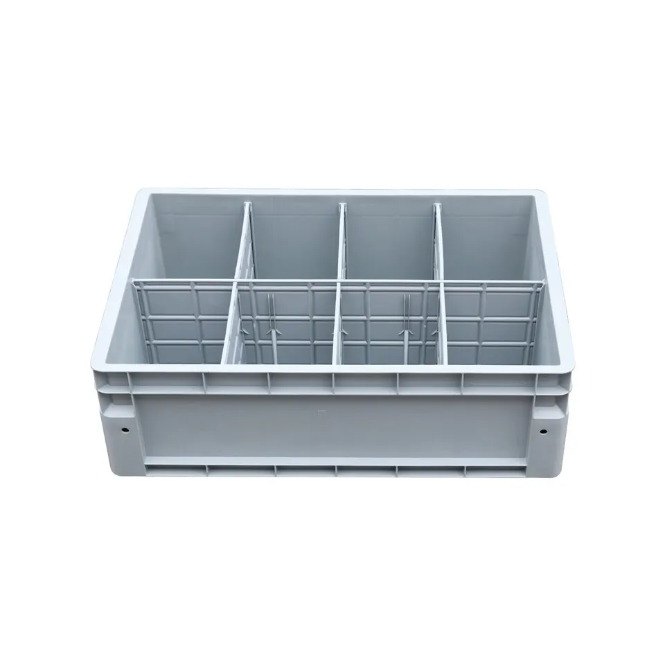 600*400*200mm AS/RS Warehouse Plastic Turnover Box