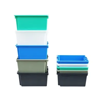 Sealed Stackable Plastic Storage Tote